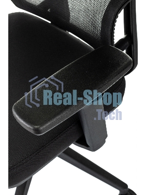 Кресло Бюрократ MC-711N-H черный, сетка, подголовник