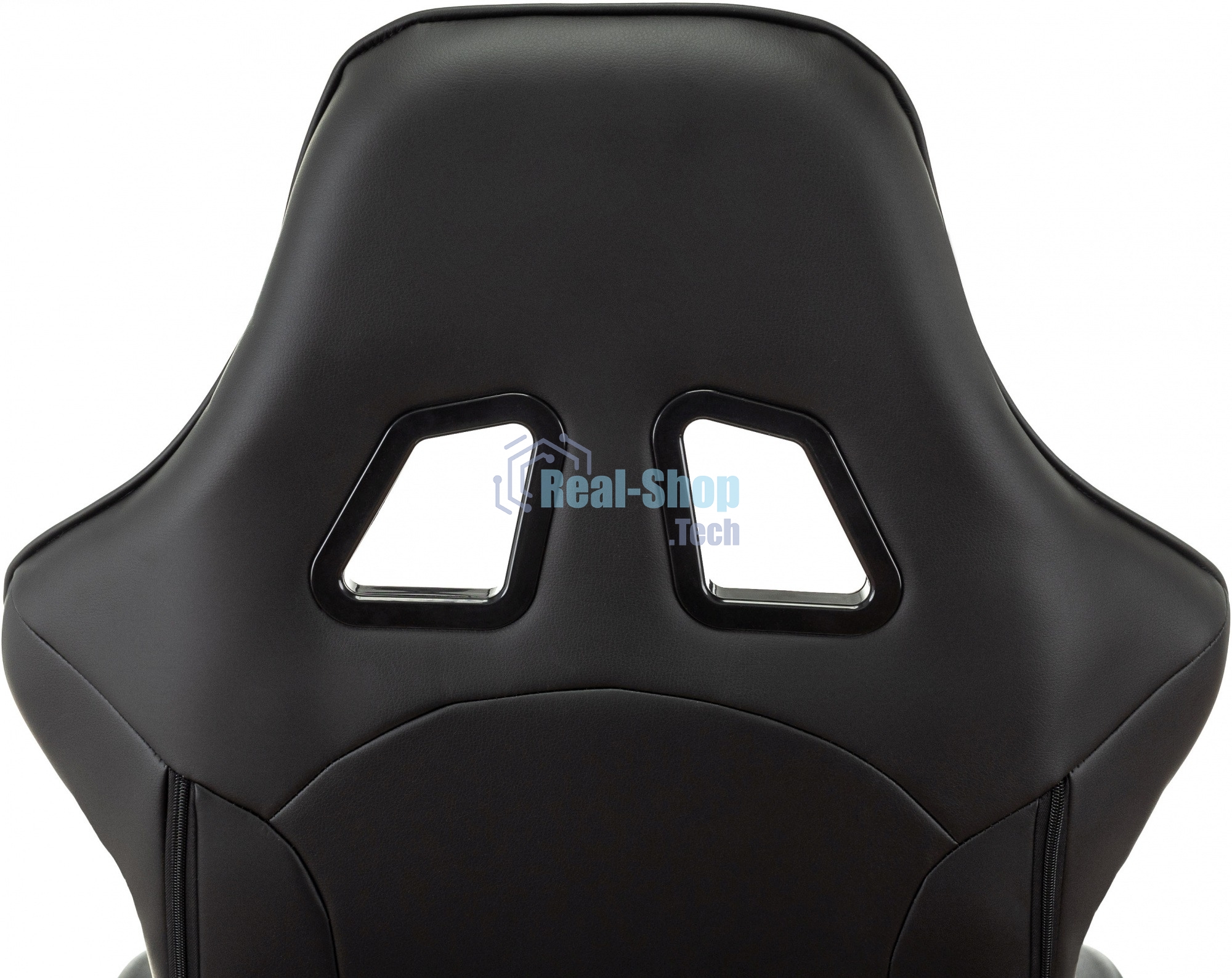 Кресло игровое Бюрократ VIKING 4 AERO BLACK EDITION черный искусст.кожа/ткань