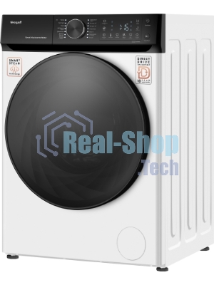 Стиральная машина Weissgauff WM 59411 Direct Drive Inverter Steam белая, загрузка фронтальная 11кг, 1400 об/мин., класс: A+++