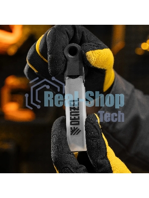 Лезвия Denzel 18 мм, сталь SK4 - 0,5 мм, супер острые, многосегментные, 5 шт.