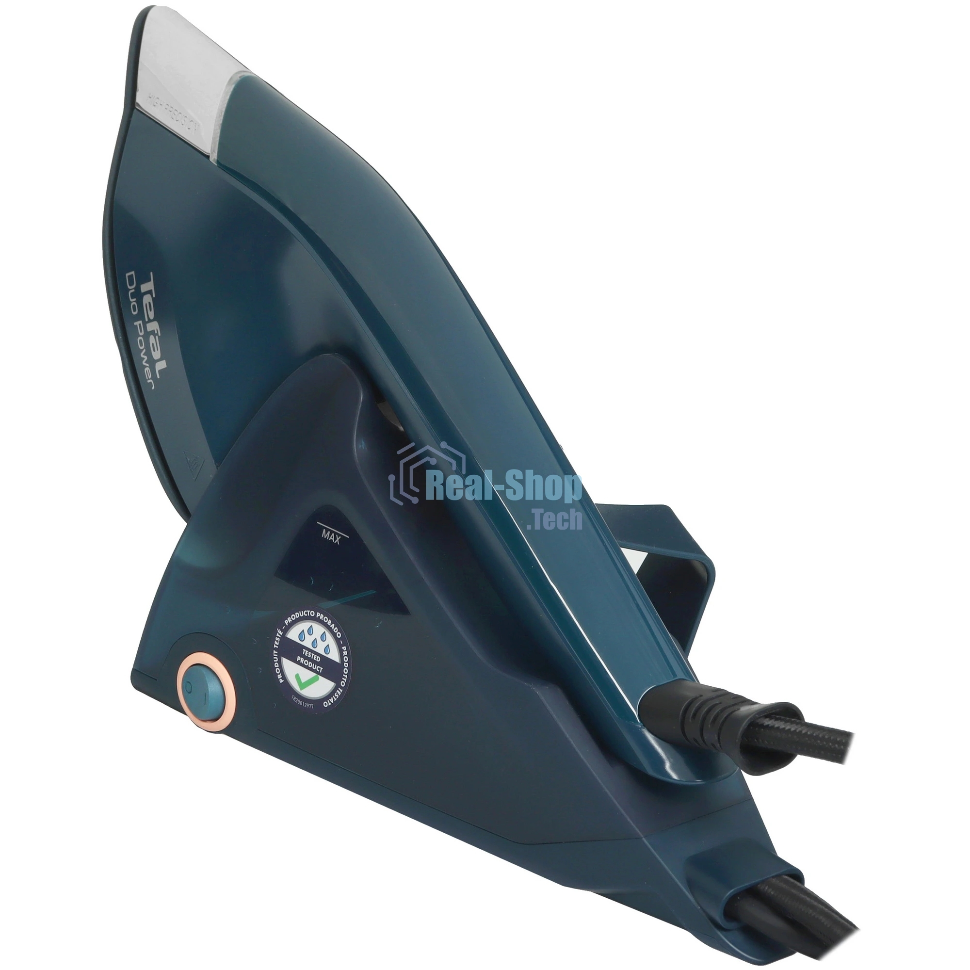 Утюг Tefal JF4032E0 синий/черный, 1700 Вт, 25 г/мин, 180 г/мин, 400 мл