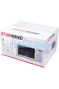Микроволновая печь Starwind SMW4220 белый, 20 л, 700 Вт, переключатели - мембранные кнопки