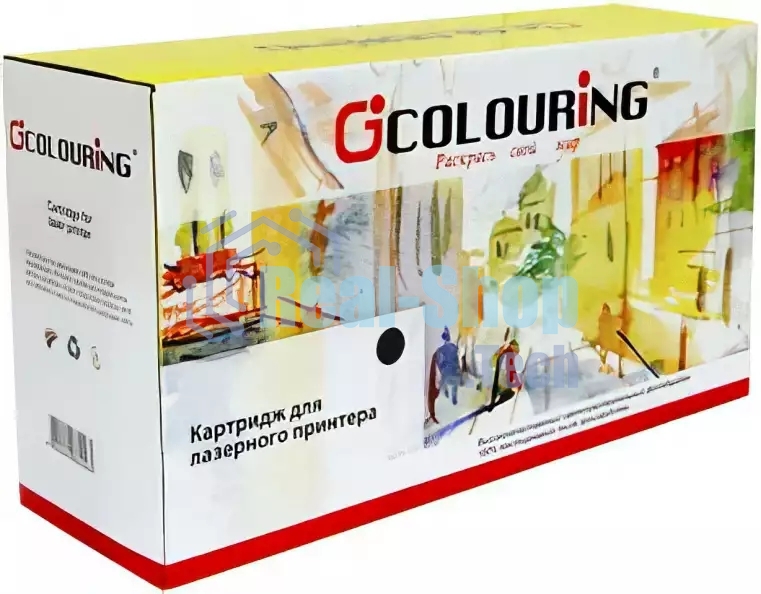 Картридж лазерный Colouring CG-TK-1100 черный (2100 стр.) для Kyocera FS-1110/1024/1124MFP