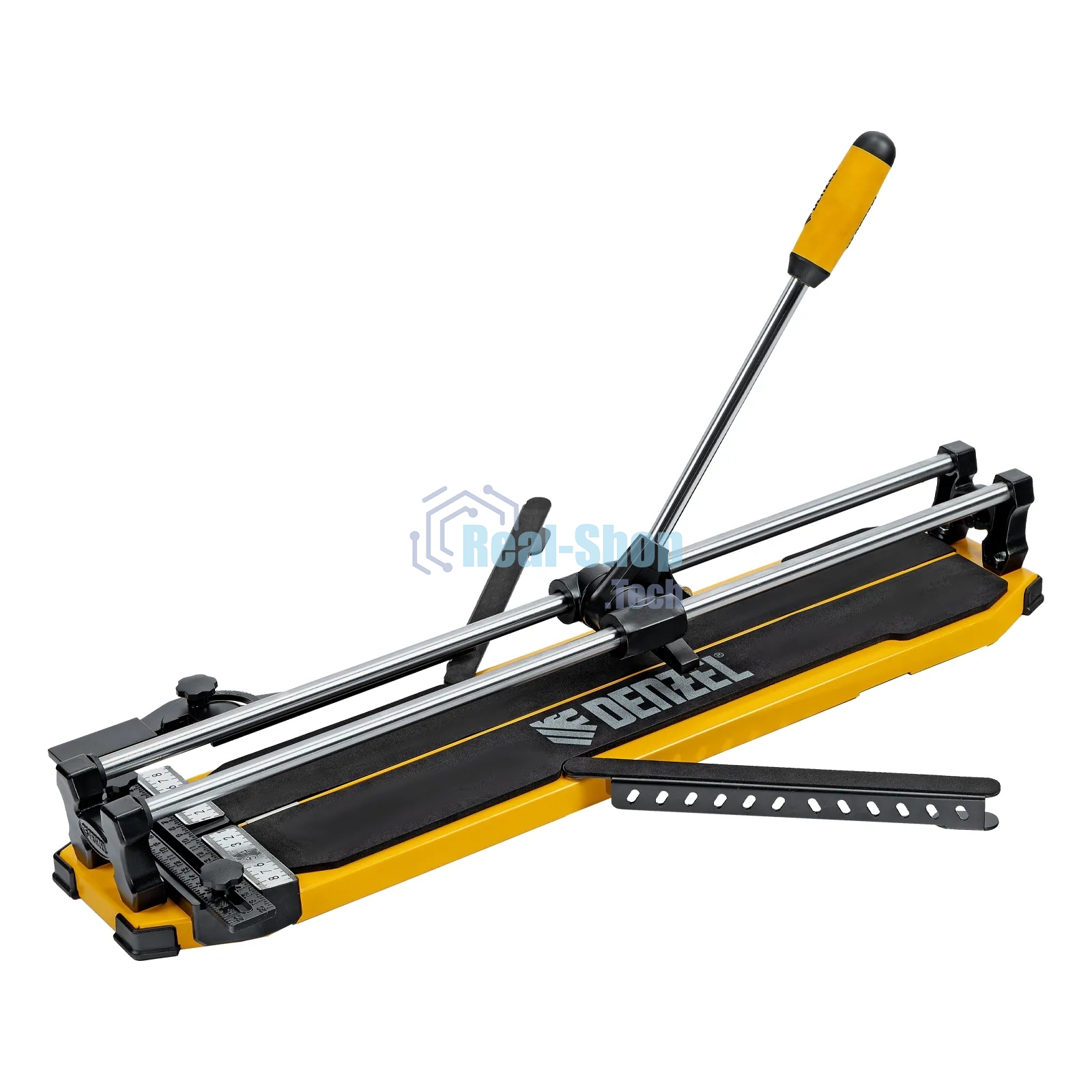 Плиткорез Denzel 600х14мм, цельнометал. напр., каретка на подш., стальная станина, рукоятка-пенал