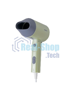 Фен Centek CT-2203 зеленый, 1600 Вт, компактный, ионизация