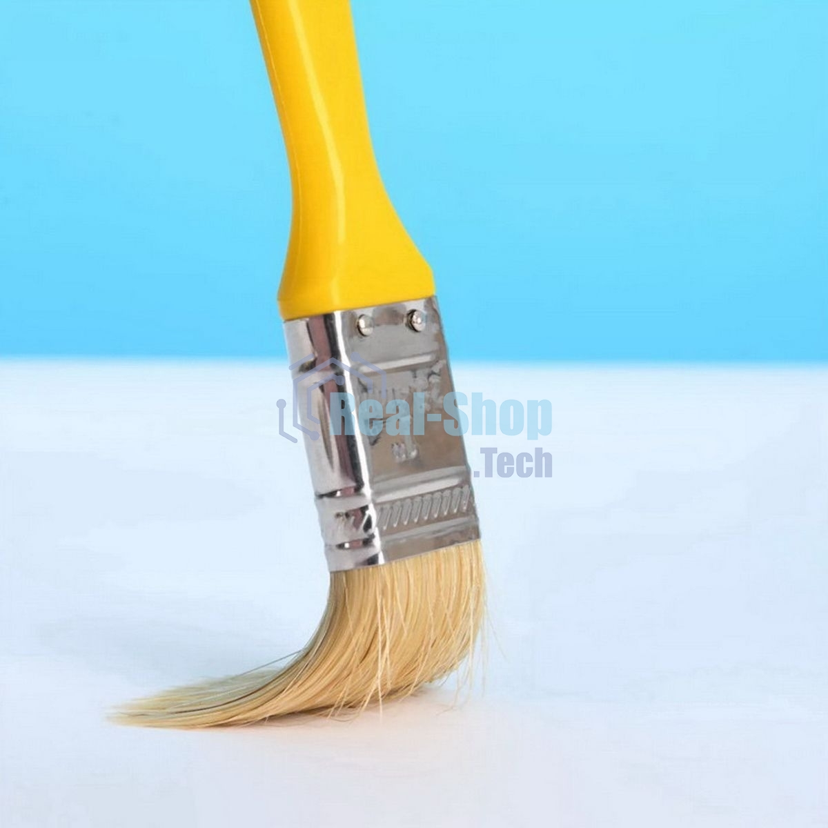 Кисть малярная с пластиковой ручкой Deli DL509111 25мм, натуральная щетина