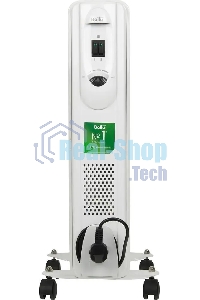 Обогреватель масляный Ballu Comfort BOH/CM-07WDN (7 секций) белый, 1500 Вт, 20 м2, термостат