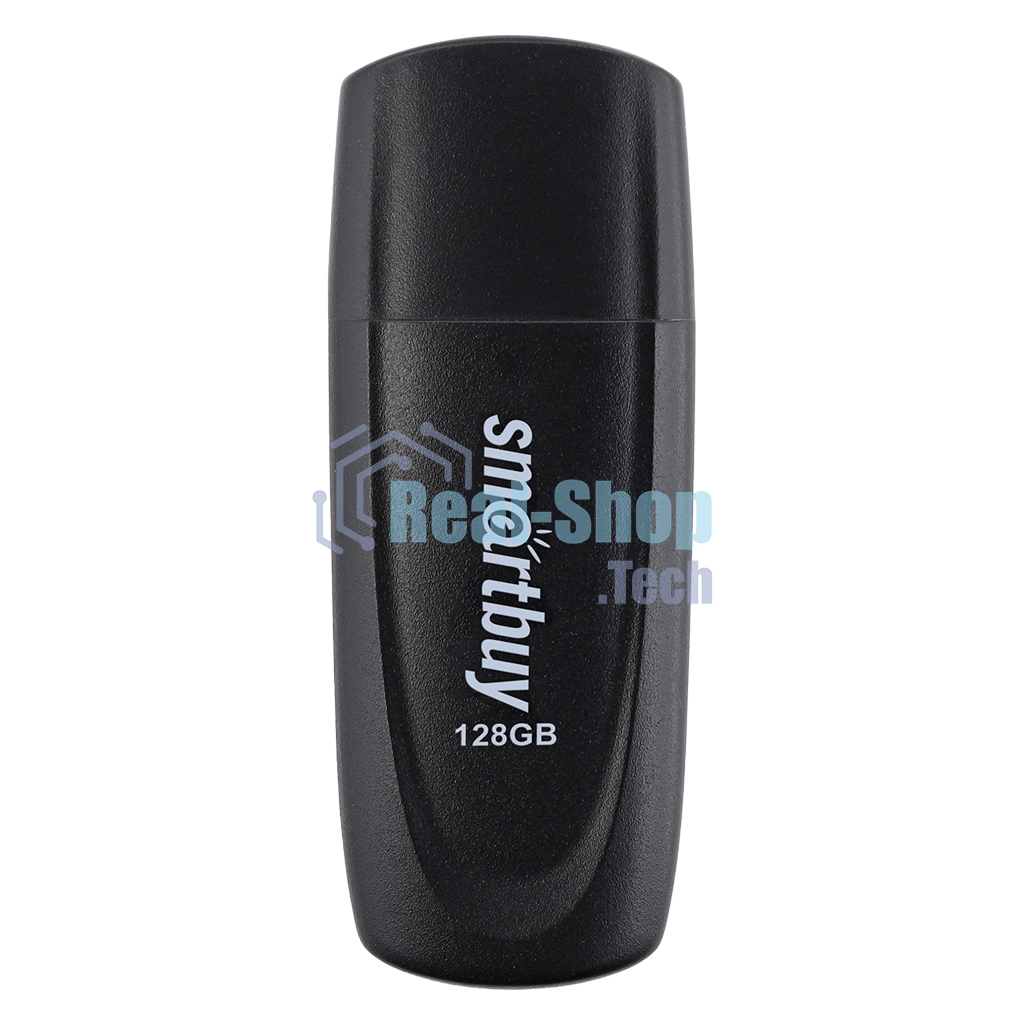 Флешка USB SmartBuy Scout black (SB128Gb2SCK), 128Gb, USB 2.0, R/W 30/15, черный