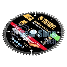 Пильный диск по алюминию Denzel ф185 х 20 мм, 64 зубьев 733757