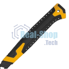 Молоток-гвоздодер Denzel 450 г, цельнокованый, боек с магнитом, двухкомп. обрезин. рук-ка