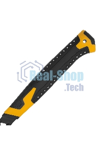 Молоток-гвоздодер Denzel 450 г, цельнокованый, боек с магнитом, двухкомп. обрезин. рук-ка