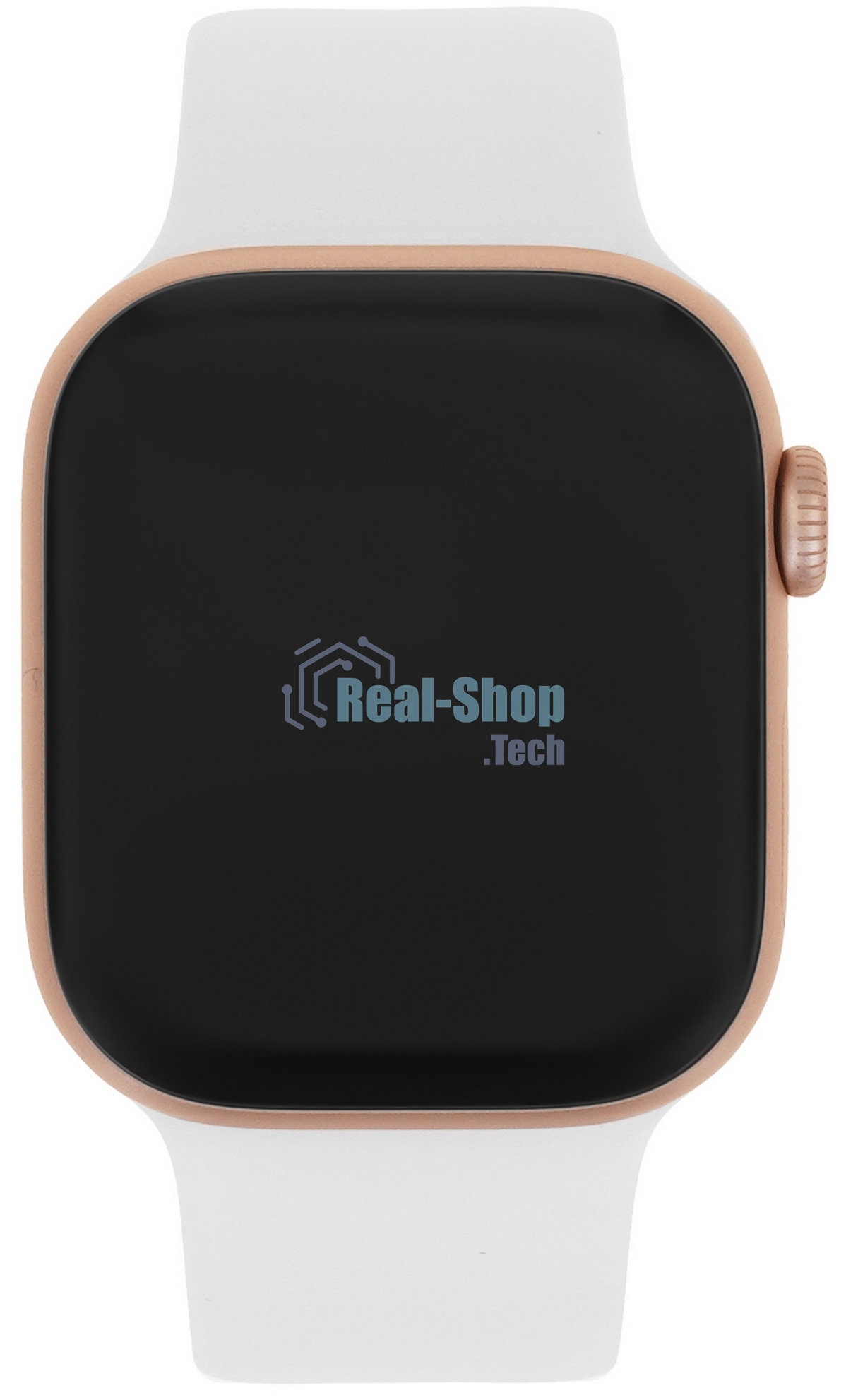 Умные часы Apple Watch Series 11 A3331 42мм OLED корп.розовое золото Sport Band рем.белый разм.брасл.:150-200мм (MEU44LW/A)