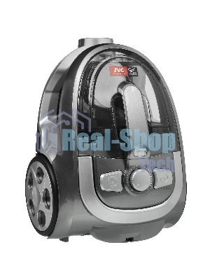 Пылесос JVC JH-VC400 серый, 320/1800 Вт, уборка сухая, пылесборник контейнер, 2.5 л.