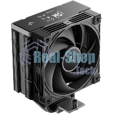 Кулер для процессора DEEPCOOL AK400 G2 DIGITAL NYX LGA1851/1700/1200/115X/AM5/AM4 (12шт/кор, TDP 220W, PWM, Fan 120mm, 4 тепл. трубки, черный) RET
