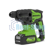 Перфоратор аккумуляторный GreenWorks GD24SDS2 24В (3803007)