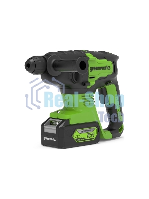 Перфоратор аккумуляторный GreenWorks GD24SDS2 24В (3803007)