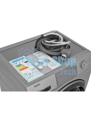 Стиральная машина Haier HW80-BP14969BS серебристый загрузка фронтальная 8 кг, 1400 об/мин., класс: А+++