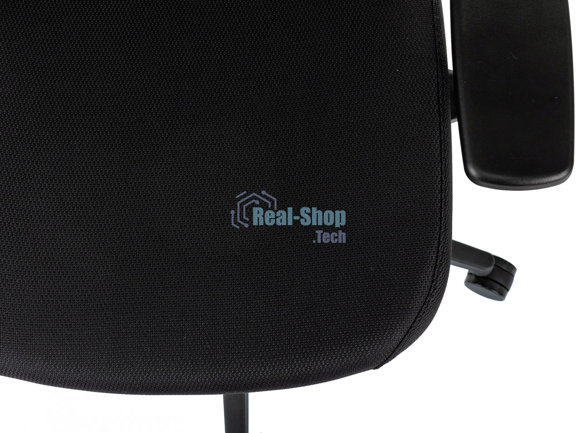 Кресло руководителя Бюрократ MC-711N-H черный, сетка/ткань, с подголов. крестов. пластик