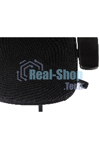 Кресло руководителя Бюрократ MC-711N-H черный, сетка/ткань, с подголов. крестов. пластик