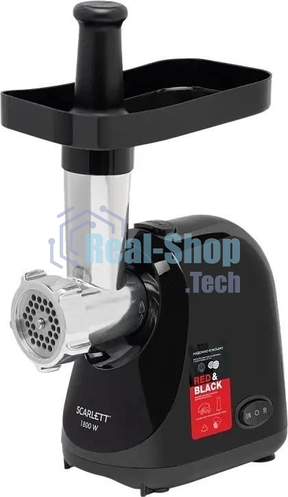 Мясорубка электрическая Scarlett SC-MG45S75 черный / красный