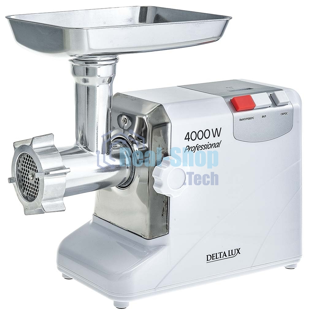 Мясорубка электрическая DELTA LUX DE-604M белый