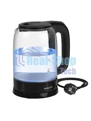 Чайник электрический Maxvi KE1741G черный