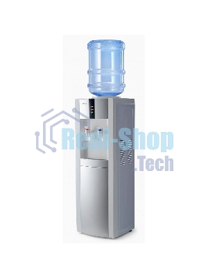 Кулер AEL LD-AEL-47 напольный электронный белый/серебристый