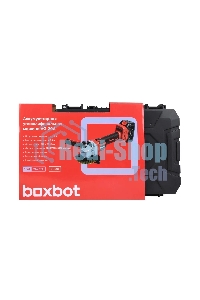 Угловая шлифовальная машина Boxbot AG-20A аккумуляторная, 20В, диск 125 мм, 6000/7300/8800 об/мин 1 АКБ 4.0 А/ч, в кейсе