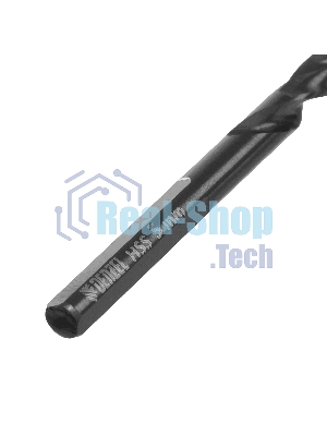 Набор сверл по металлу Denzel 1,5-6,5 мм, HSS-Tin, Golden Tip, 13 шт