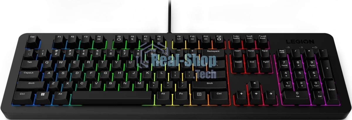 Клавиатура Lenovo Legion K310 проводная, USB Type-A, чёрный