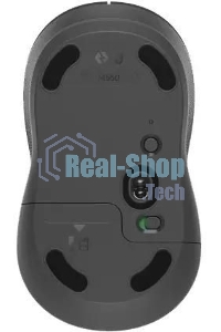 Мышь беспроводная Logitech M550 темно-серый/серый, 4000 dpi, радиоканал, Bluetooth, USB, кнопки - 3