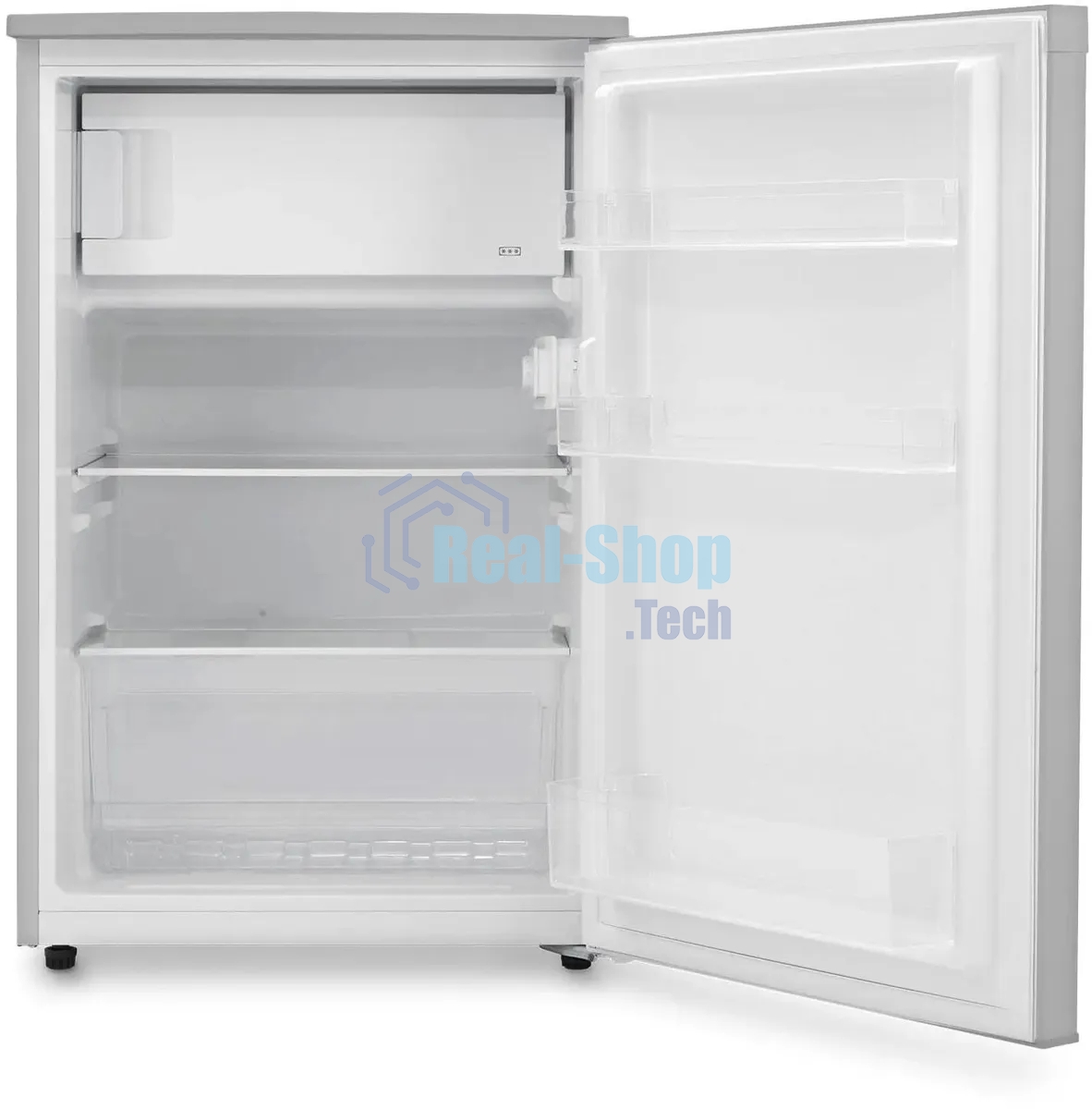 Холодильник Hyundai CO15051A серебристый однокамерный 101/14л морозилка сверху