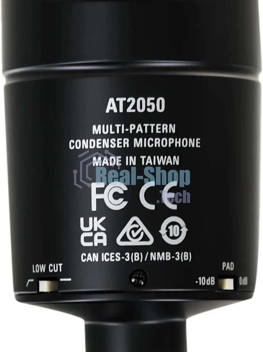 Микрофон проводной Audio-Technica AT2050 черный