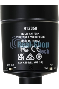 Микрофон проводной Audio-Technica AT2050 черный