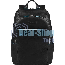 Рюкзак для ноутбука Piquadro Blue Square CA3214B2/N черный натур.кожа