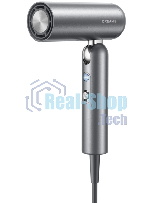 Фен Dreame Pocket High-speed AHD51 серый космос, 1300 Вт, компактный, ионизация