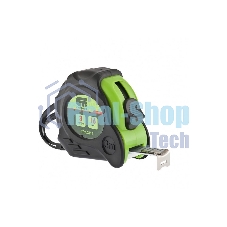 Рулетка Сибртех Графит, обрезиненный корпус, амортизатор, 3 м х 16 мм