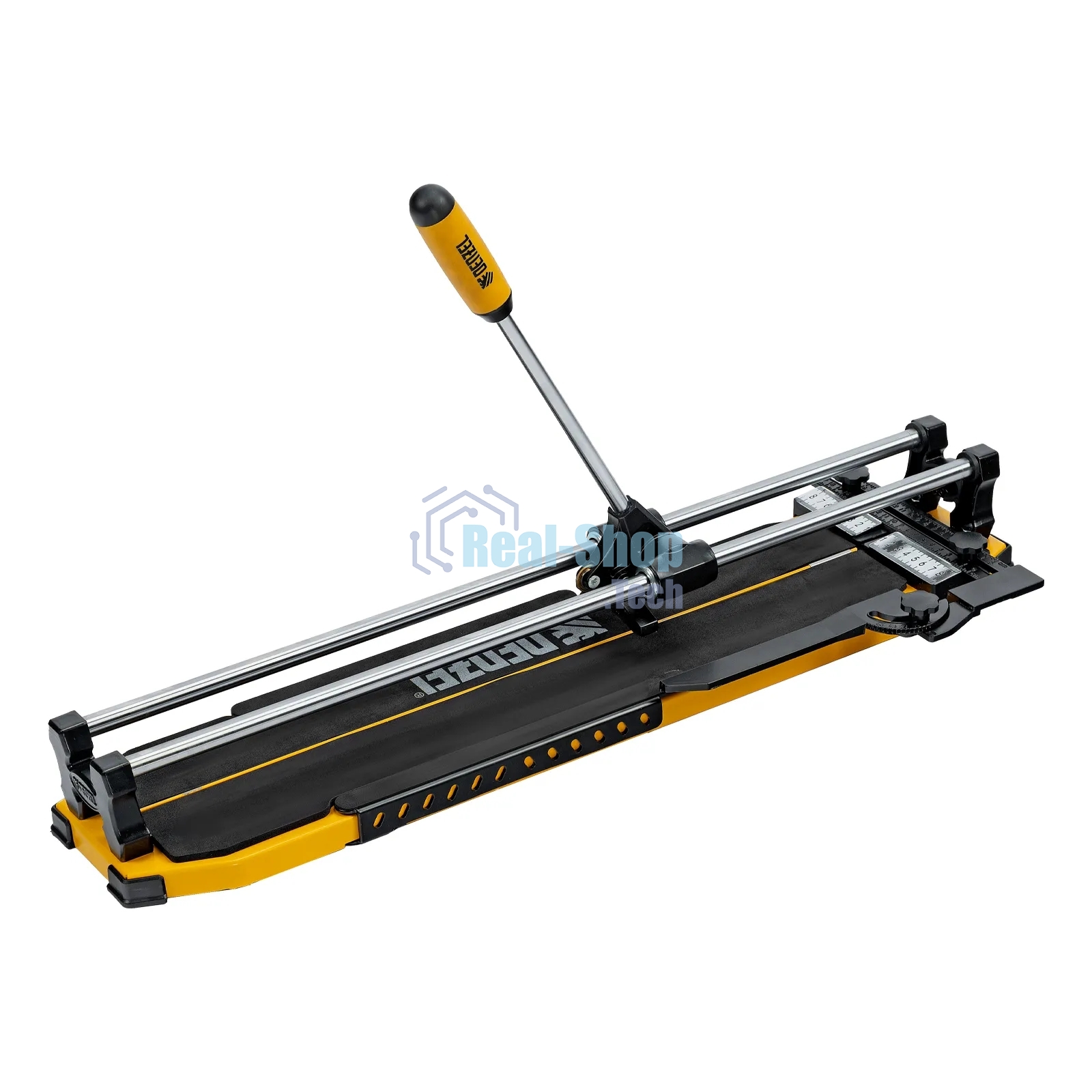 Плиткорез Denzel 600х14мм, цельнометал. напр., каретка на подш., стальная станина, рукоятка-пенал