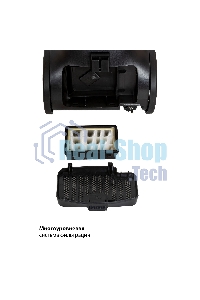 Пылесос JVC JH-VC431 красный, 360/2100 Вт, уборка сухая, пылесборник контейнер, 2.5 л