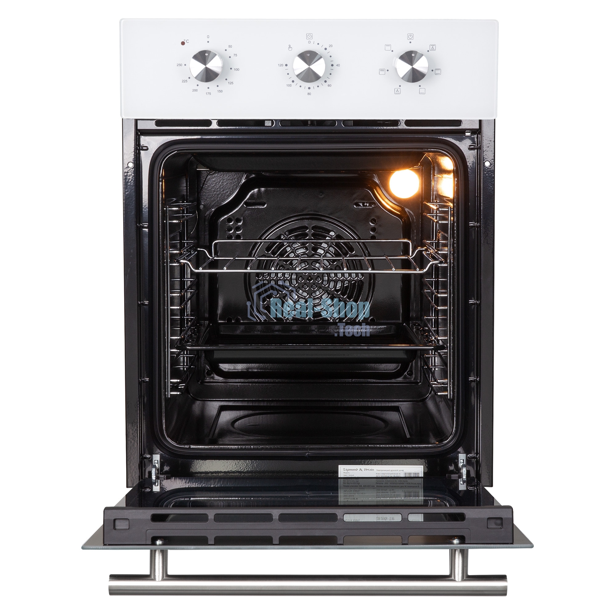 Встраиваемый духовой шкаф электрический Zigmund & Shtain E 165 W