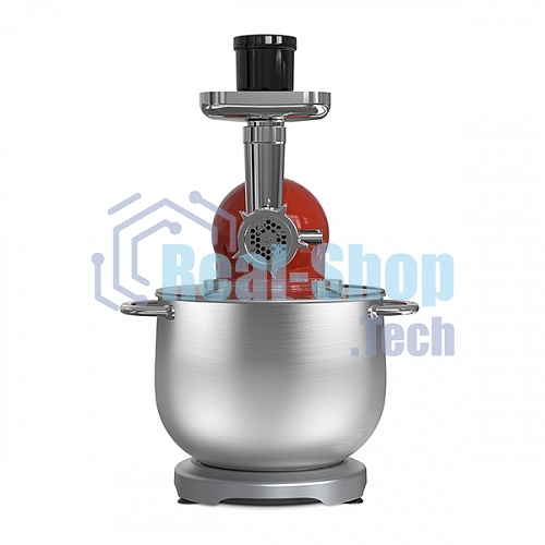 Планетарный миксер BQ MX851 Красный-Серебристый