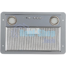 Вытяжка встраиваемая Elikor Flat 42П-430-К3Д белый/хром, 42 см, 430 куб. м/ч, 60 дБ