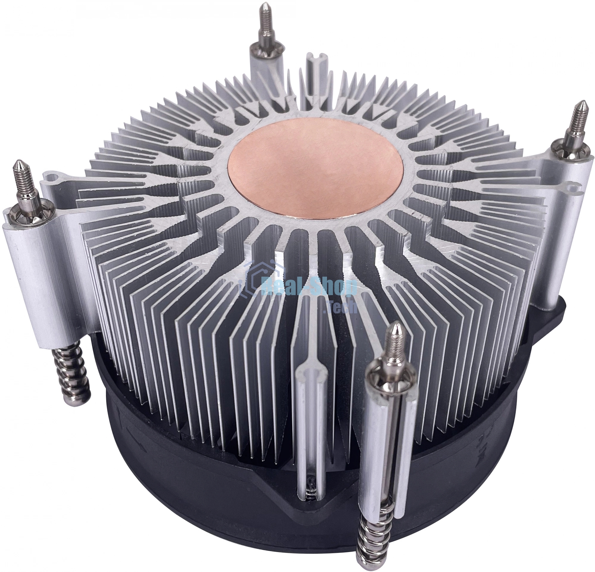 Кулер для процессора Digma D-CPC110-PWM3 черный, 90 мм, алюминий/медь, 2800 об/мин, 25 дБ, 4 pin, 110 Вт, 60 мм
