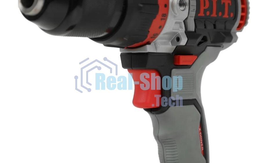 Дрель-шуруповерт аккумуляторная P.I.T. PSB20H-13D/3, Аккумуляторная, 20В, Ударная, Кейс