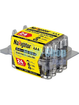 Элемент питания алкалиновый Navigator AAA/LR03 NBT-NE-LR03-BOX24 (уп.24шт)