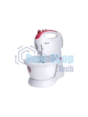 Миксер Delta LUX DL-5071C белый/розовым