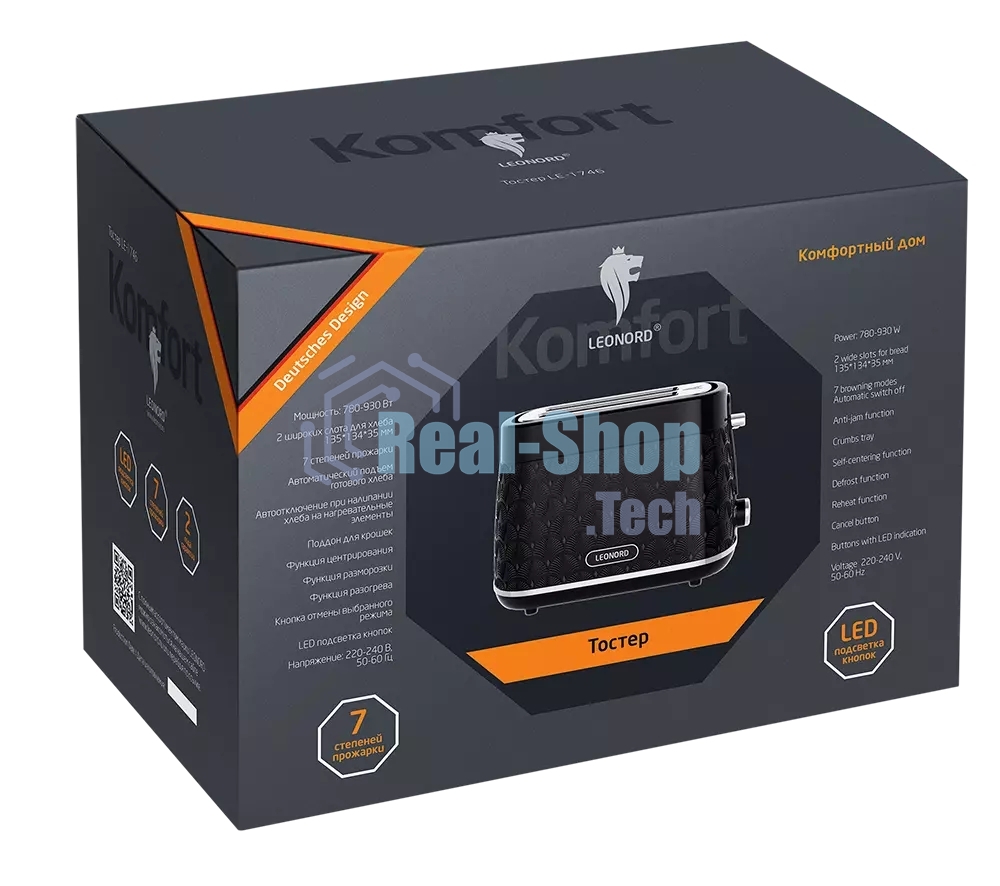 Тостер LEONORD LE-1746 (107963)