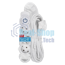 Удлинитель Smartbuy (SBE-16-3-07m-ZS) 3 роз х 7,0 м - белый