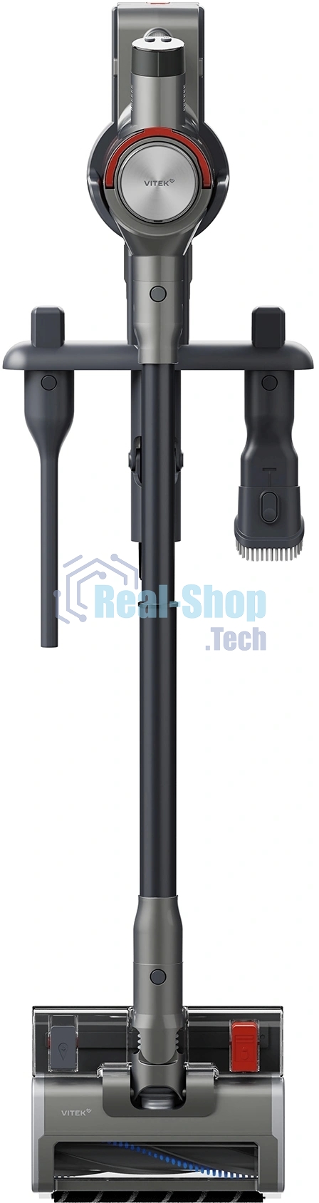 Пылесос Vitek VT-CLSAQUA_RAPID 470Вт серый стальной/серебристый