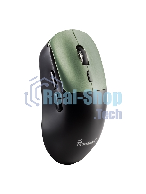 Мышь игровая беспроводная Dual BT+USB с зарядкой Smartbuy X7 черно-зеленая (SBM777DGG) /40.  